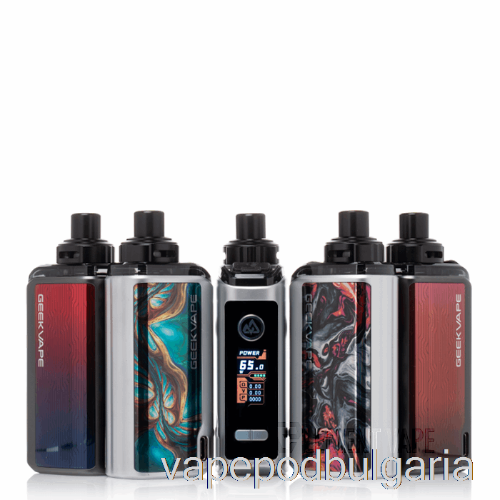 Vape 10000 Дръпки Geek Vape Obelisk 65w Pod Mod Kit [fc] Psg Edition